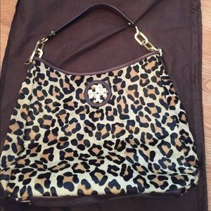 Tory Burch leopard handbag